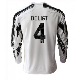 Juventus Matthijs de Ligt 4 Thuisshirt 20-21 L/S
